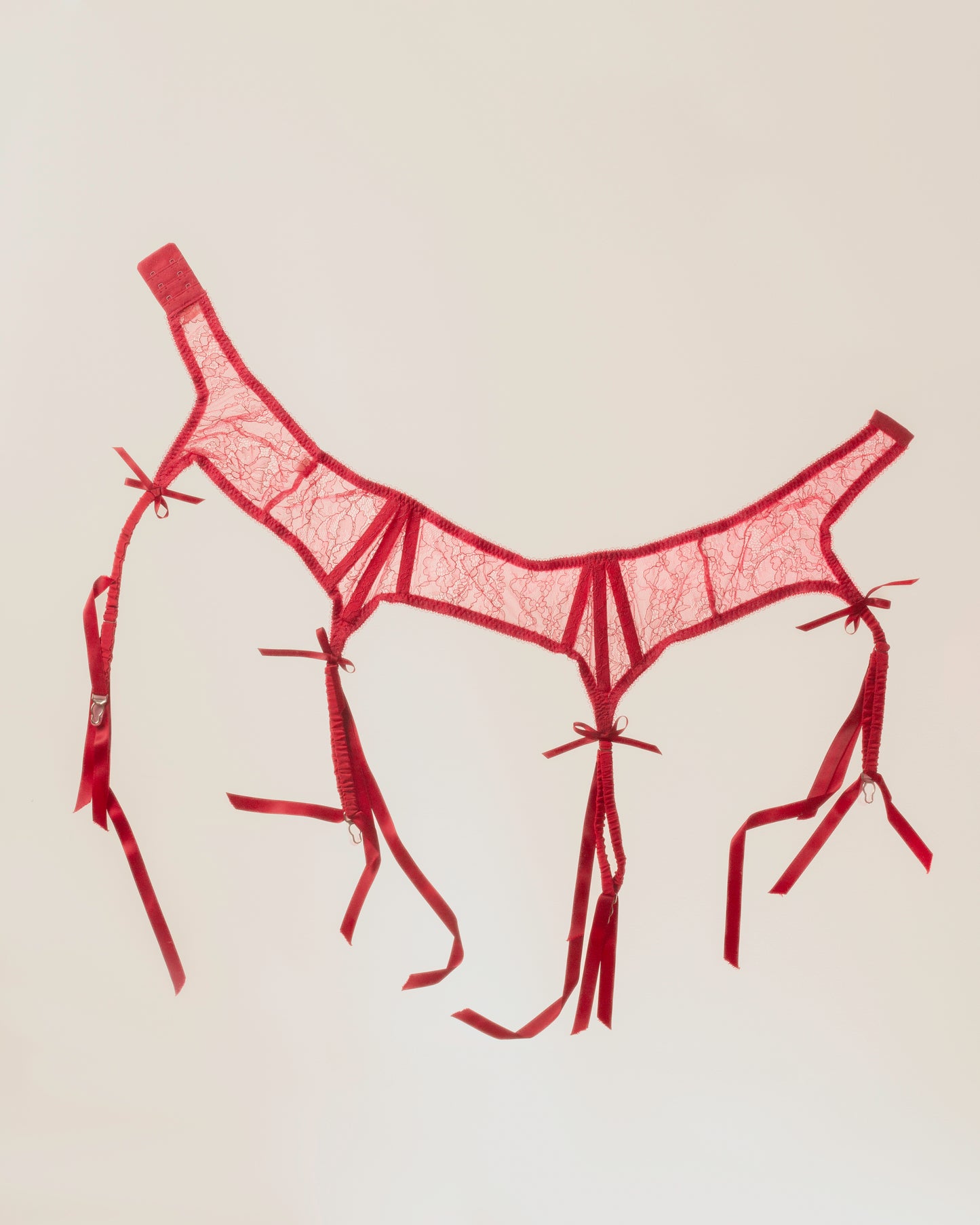 French Lace Garter Top image 3